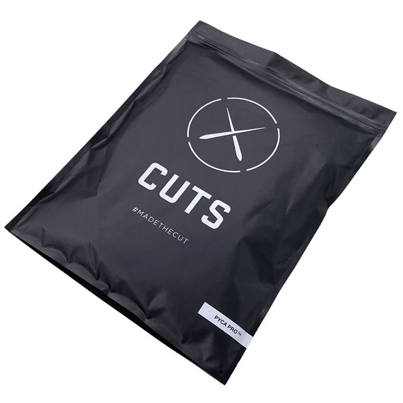 Cuts Clothing Men's Elongated Henley Long Sleeve Signature Fit PYCA Tee T-Shirt - Picture 7 of 7